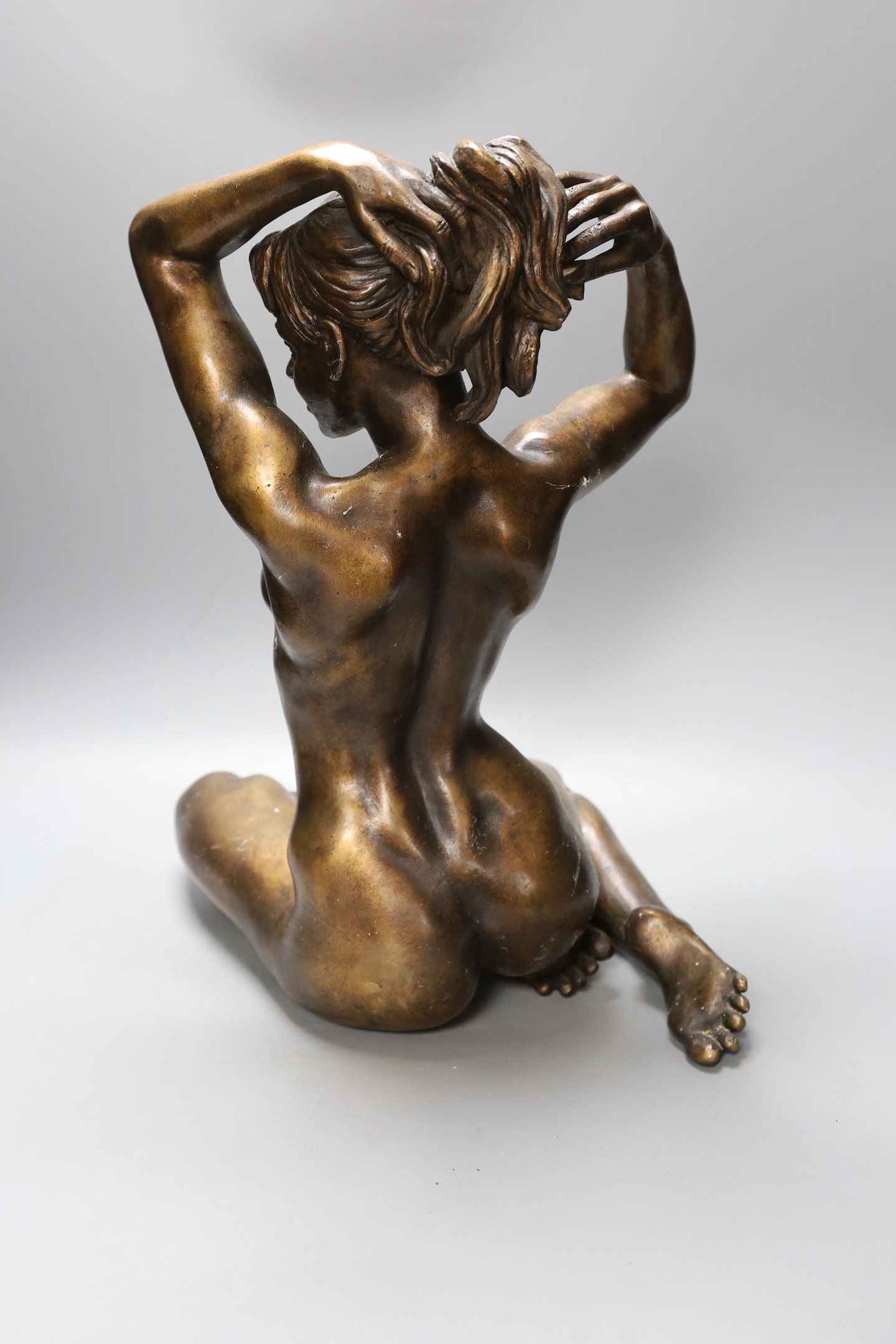 Ronald Cameron (b.1930), 'Hariet 2', numbered 2/6, bronze, 43cms high.